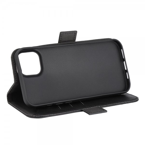 Gear iPhone 15 Plus Etui 3 Kortlomme MagSeries Svart
