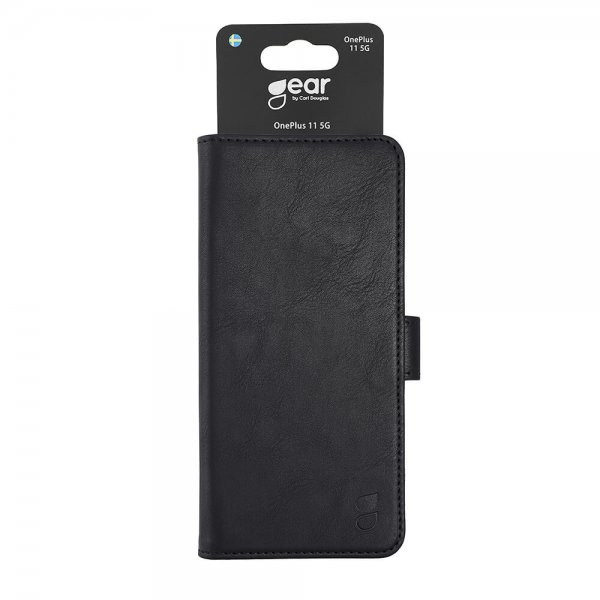 Gear OnePlus 11 Etui 3 Kortlomme  Svart