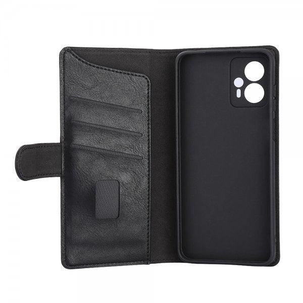 Gear Motorola Moto G23 Etui 3 Kortlomme  Svart