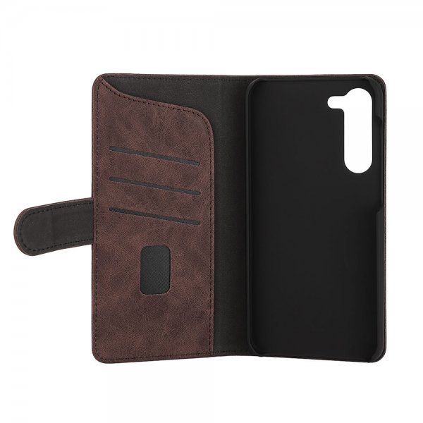 Gear Samsung Galaxy S23 Plus Etui med Kortlomme Brun