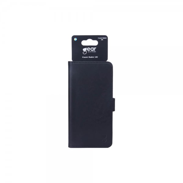 Gear Xiaomi Redmi 10C Etui 3 Kortlomme  Svart