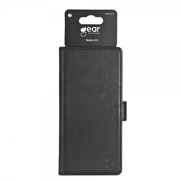Gear Nokia G11 Etui 3 Kortlomme  Svart