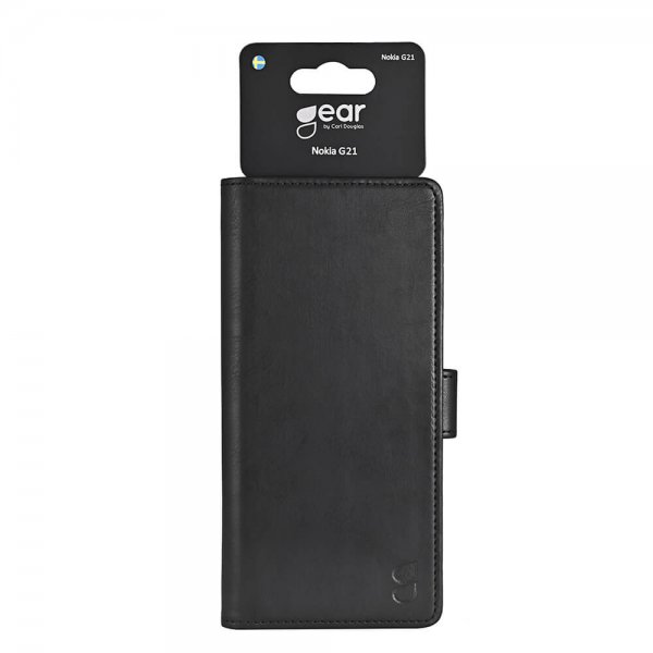 Gear Nokia G21 Etui 3 Kortlomme  Svart