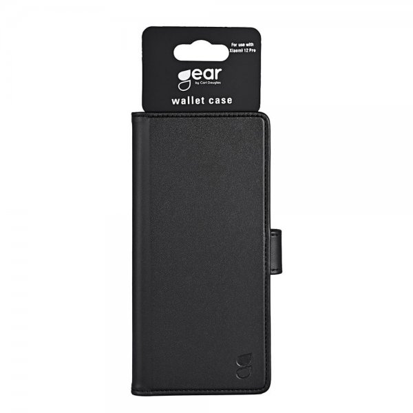 Gear Xiaomi 12 Pro Etui 3 Kortlomme  Svart