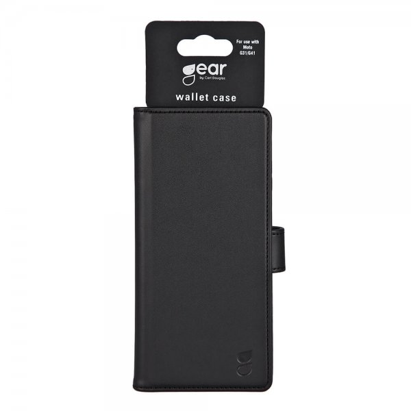 Gear Motorola moto g41 Etui 3 Kortlomme  Svart