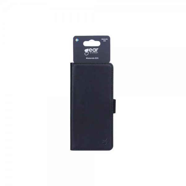 Gear Motorola moto g31 Etui 3 Kortlomme  Svart