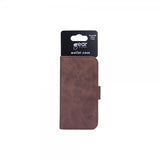 Gear iPhone 12 Mini Etui Mobile Wallet Nubuck Brun