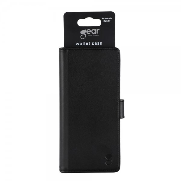Gear Motorola Moto G8 Etui 3 Kortlomme  Svart