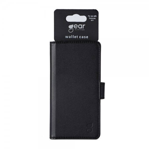 Gear Samsung Galaxy A41 Etui 3 Kortlomme  Svart