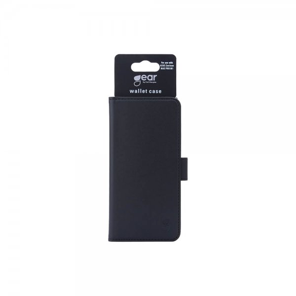 Gear Asus Zenfone Max Pro M1 Etui 3 Kortlomme  Svart