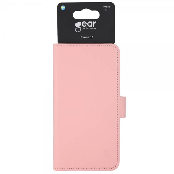 Gear iPhone 11 Etui 3 Kortlomme  Rosa