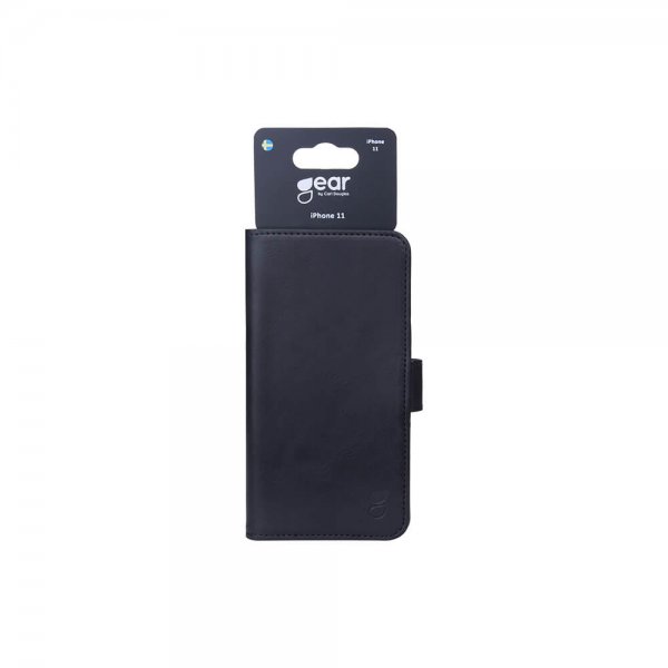 Gear iPhone 11 Etui 3 Kortlomme  Svart
