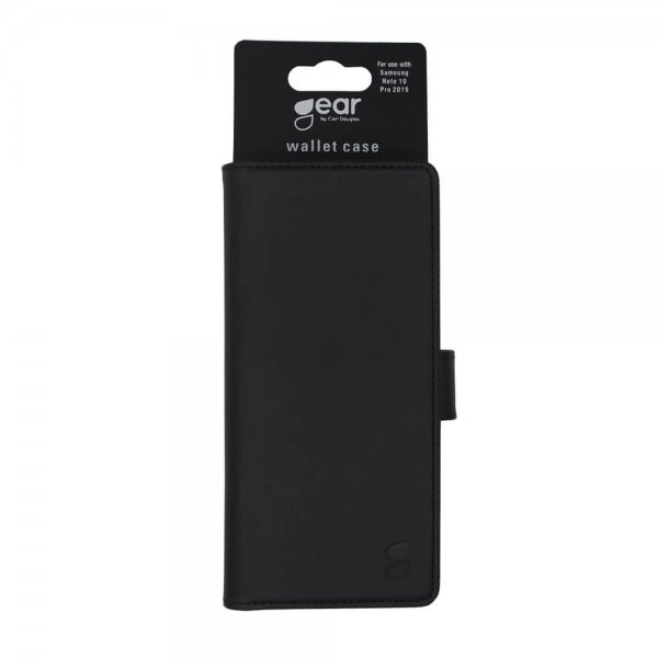 Gear Samsung Galaxy Note 10 Plus Etui 3 Kortlomme  Svart