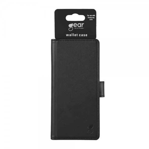 Gear Samsung Galaxy A70 Etui 3 Kortlomme  Svart
