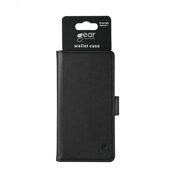 Gear Nokia 8.1 Etui 3 Kortlomme  Svart