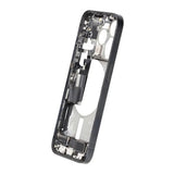 Mellomramme med smådeler for iPhone 15 Pro - Svart Titan OEM