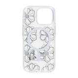 iPhone 15 Pro Max Deksel Mønster MagSafe Blomster