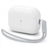 Spigen AirPods Pro 2 Deksel Silicone Fit + Strap Hvit