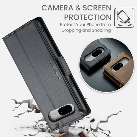 CaseMe Google Pixel 8 Etui 023 Series Svart