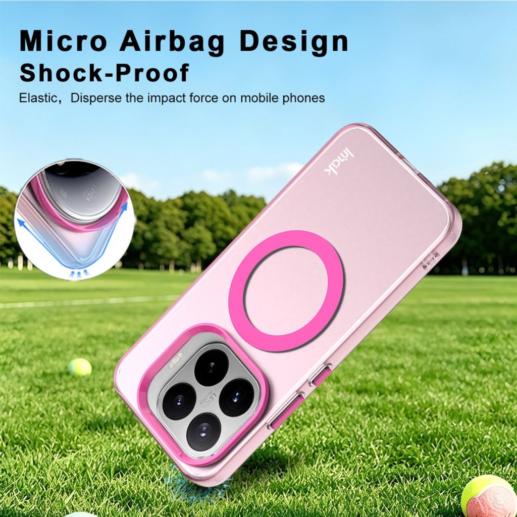 Imak Xiaomi 17T Pro Deksel Candy Color MagSafe Rosa