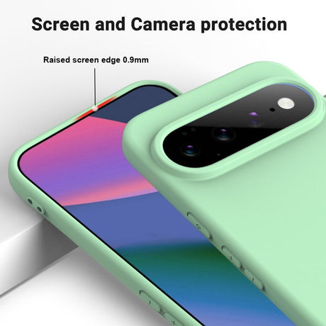Google Pixel 11 Pro XL Deksel med Strap Silikon Grønn