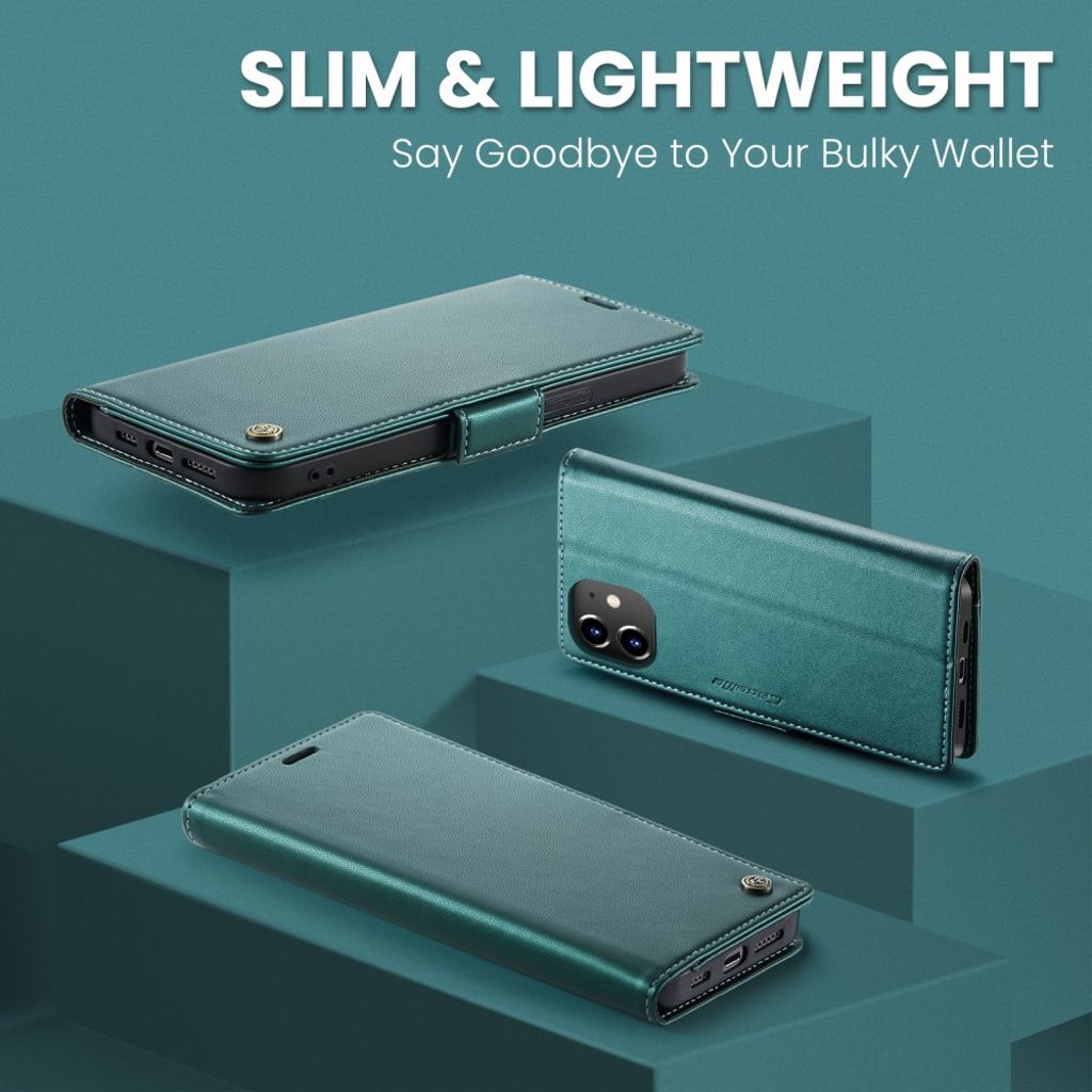 CaseMe iPhone 12 Mini Etui 023 Series Grønn