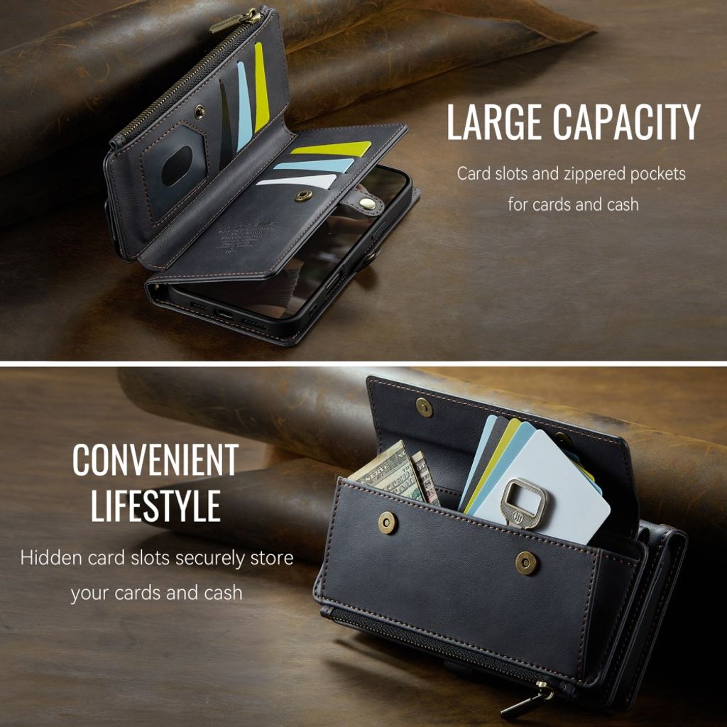 CaseMe iPhone 17 Pro Max/iPhone 18 Pro Max Etui C39 Series Svart