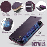 CaseMe iPhone 13 Etui C49 Series Lilla