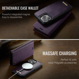 CaseMe iPhone 15 Pro Max Etui C49 Series Lilla