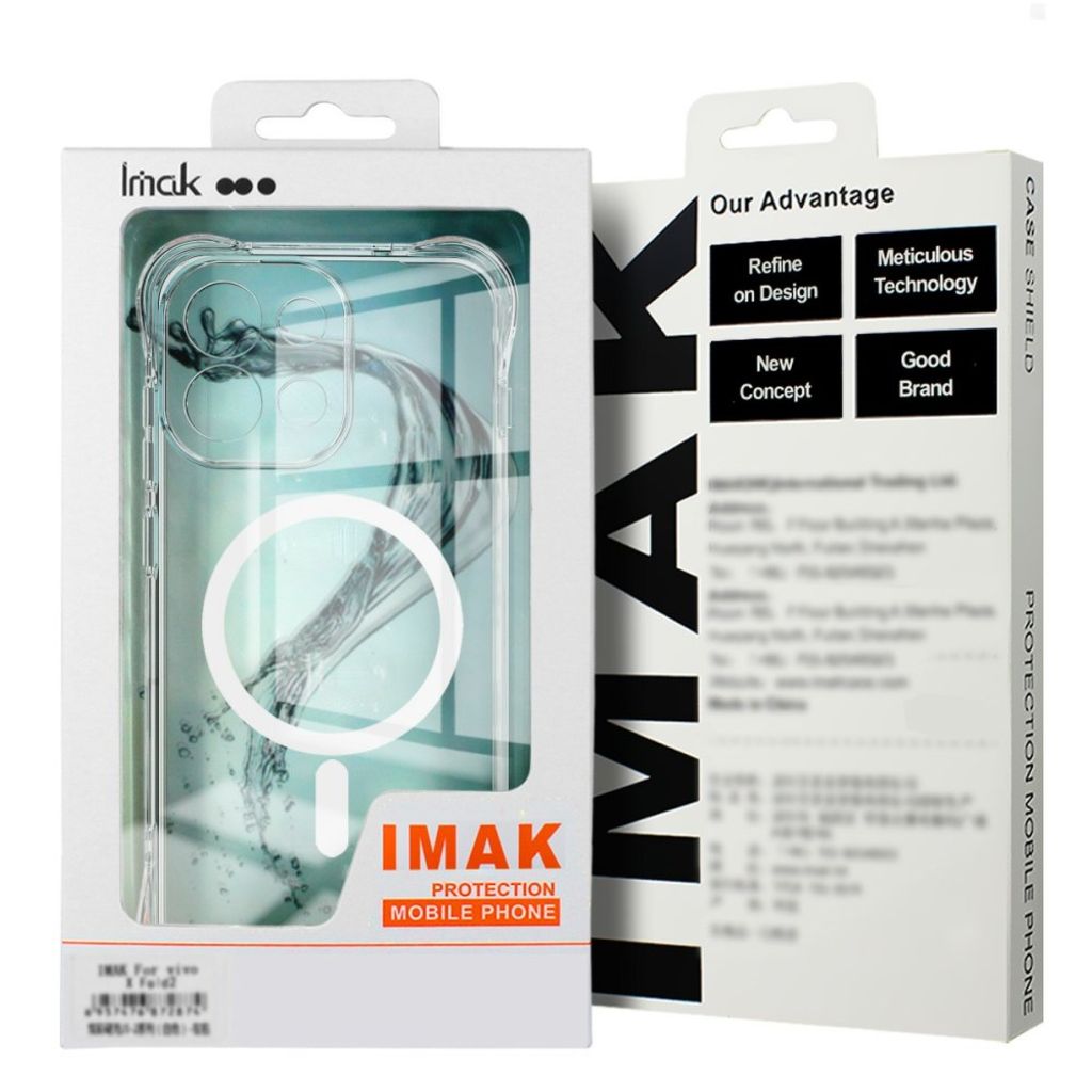 Lc.Imeeke Xiaomi Redmi A7 Pro Etui Airbag MagSafe Klar
