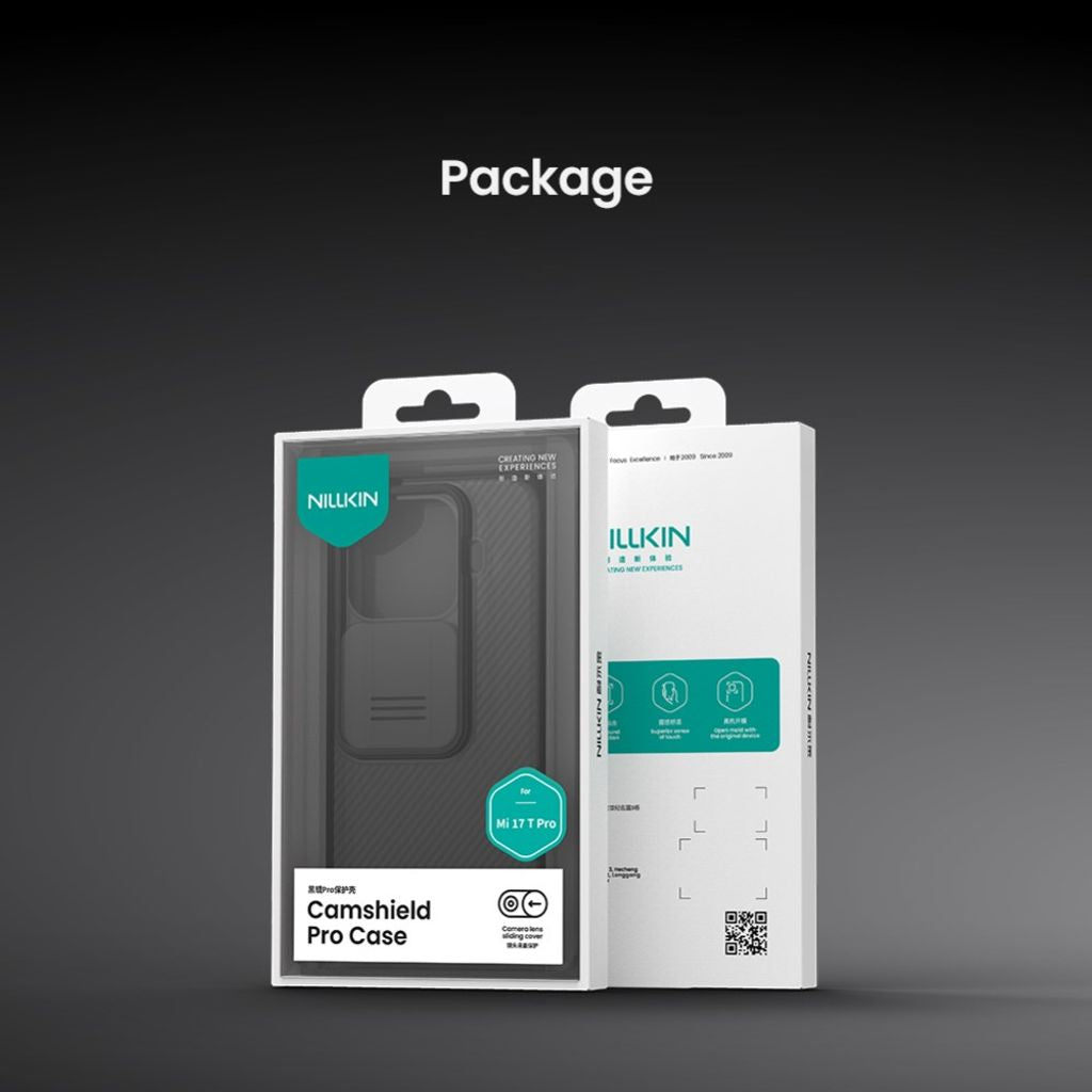 Nillkin Xiaomi 17T Pro Deksel CamShield Pro Svart