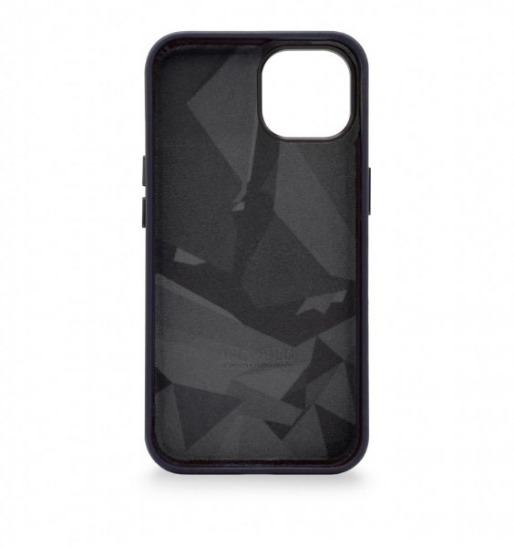 Decoded iPhone 14 Plus Deksel Leather Backcover Navy