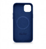 Decoded iPhone 14 Plus Deksel Silicone Backcover Navy Peony