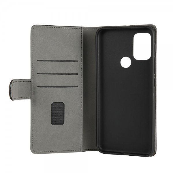 Gear Motorola Moto G10/G30 Etui med Kortlomme Svart