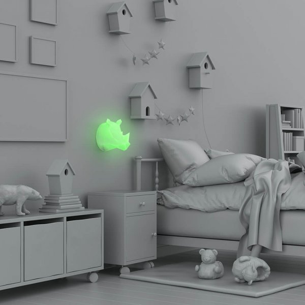 Mobility on Board Wall Night Light Wild Light Rhiliating Multicolor
