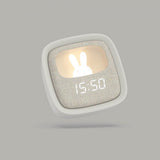Mobility on Board Vekkerklokke med nattlys Billy Clock Grey