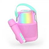 Mobility on Board Høyttaler Karaoke Kit LED Rosa