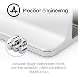 desire2 Bordstativ for Mac/Ultrabooks Justerbar Aluminium