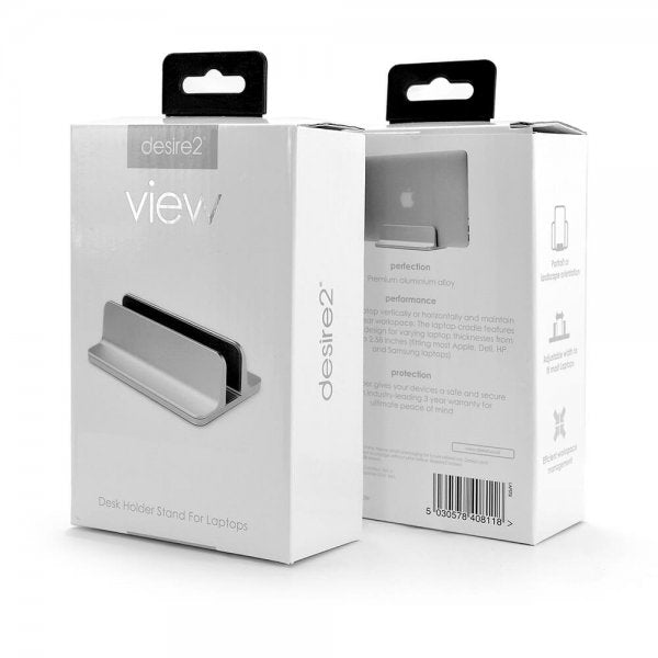 desire2 Bordstativ for Mac/Ultrabooks Justerbar Aluminium