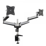 desire2 Monitor Arm Duo Aluminium