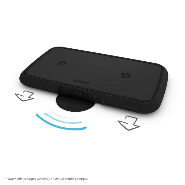 Zens Dual Trådløs Powerbank