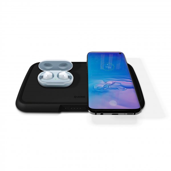 Zens Dual Trådløs Powerbank