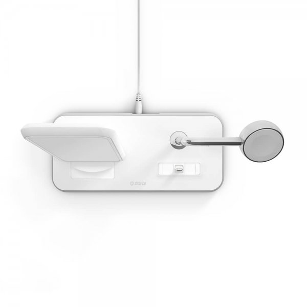 Zens Stand + Dock + Watch Aluminium Trådløs Charger