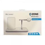 Zens Stand + Dock + Watch Aluminium Trådløs Charger