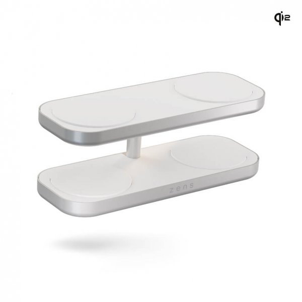 Zens Trådløs lader Quattro Pro 4 Qi2 MagSafe Hvit