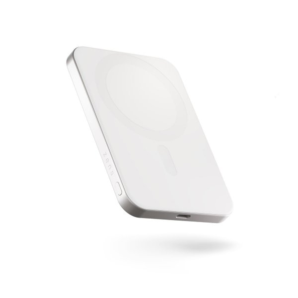 Zens Powerbank Pro 1 Slim 5000 mAh Qi2 MagSafe Hvit
