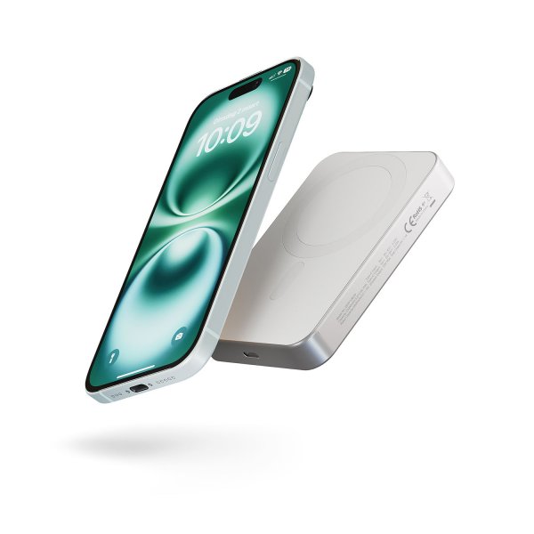 Zens Powerbank Pro 1 Slim 10 000 mAh Qi2 MagSafe Hvit