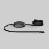 Zens Kabel USB C-C Pro 2 Qi2 15W 1.5m Svart