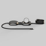 Zens Kabel USB C-C Pro 3 Qi2 15W 1.5m Svart