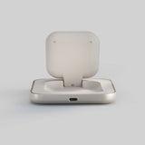 Zens Trådløs lader Magnetic Nightstand Charger Qi2 15W Hvit